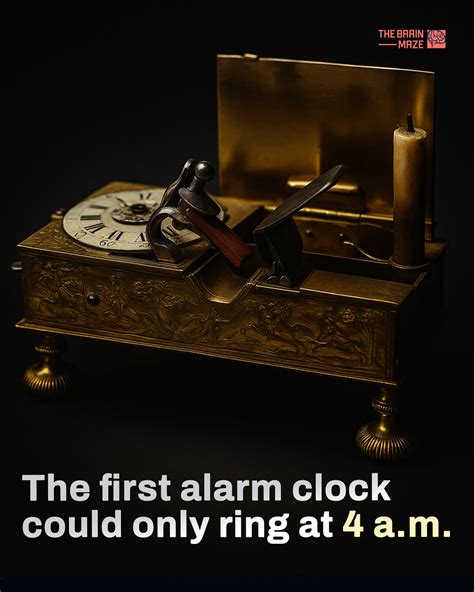 The Revolutionary invention that freed us from tedious mornings: A brief history of the Alarm clock.
