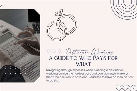 Decoding the Wedding Budget: Unveiling Who Foots the Bill for the Big Day