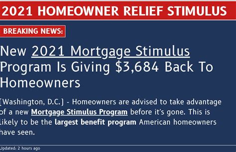 Who Qualifies For Mortgage Stimulus Program