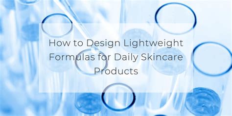 Who Should Be Using Lightweight Formulas?