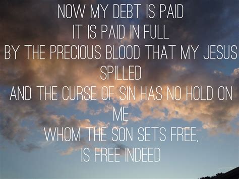 Who The Son Sets Free Is Free Indeed Song Lyrics