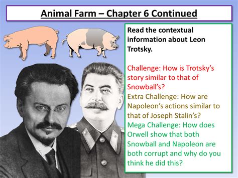 Who Was The Intermediary In Chapter 6 Of Animal Farm