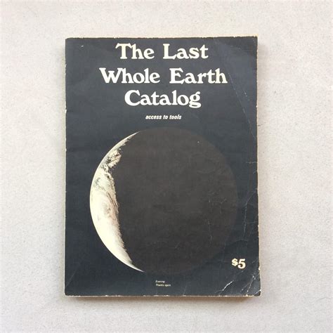 Whole Earth Catalog Access To Tools