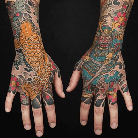 Whole Hand Tattoo