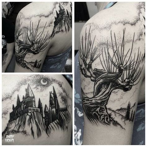 the whomping willow. tattoo harrypottertattoo Harry