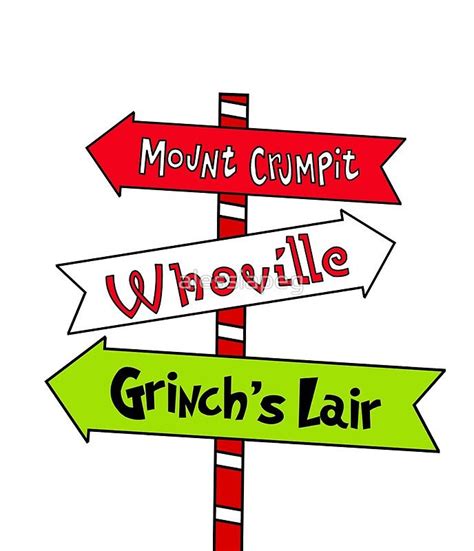 Whoville Signs Printable