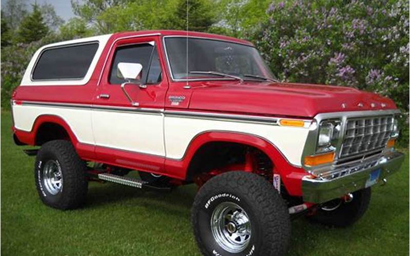 Why Buy A 1979 Ford Bronco?
