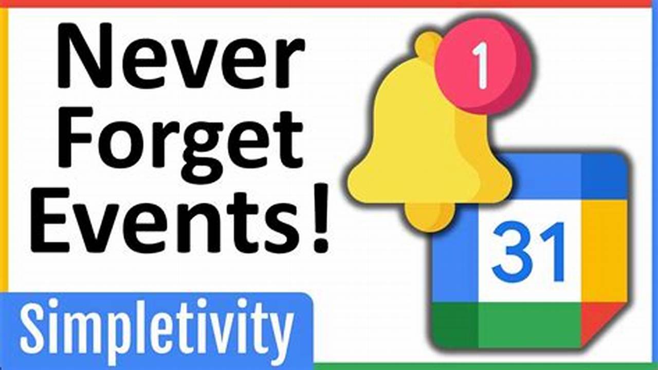 Why Doesn'T Google Calendar Notify Me