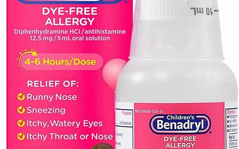 Why Is There An Age Requirement For Buying Benadryl?