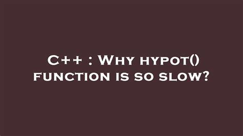 th?q=Why Np.Hypot And Np.Subtract - Speeding Up Numpy with Numba for Faster Distance Matrix Calculations: Investigating Np.Hypot and Np.Subtract.Outer