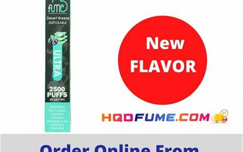 Why Should You Try Desert Breeze Fume Flavor
