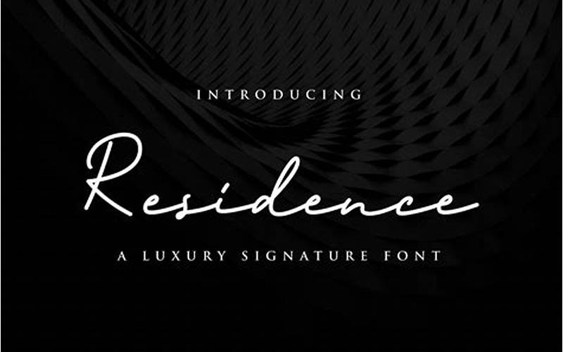 Why Use Luxury Script Fonts