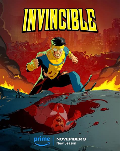 Invincible (S1) The Incredible Adult Animated Series Worn out Spines