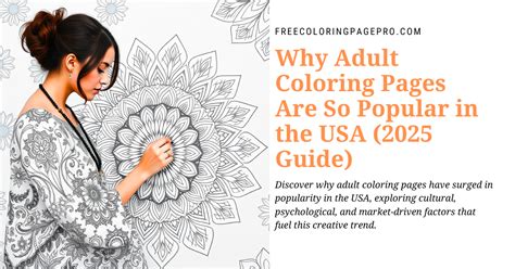 Why Adult Coloring Pages Are So Popular