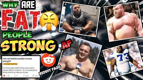 Why Are Fat People Strong