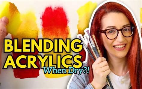 Why Blending Acrylics Can Be Tricky
