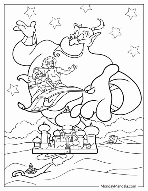 Why Choose Aladdin Coloring Pages