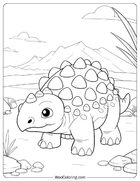 Ankylosaurus Pictures To Color