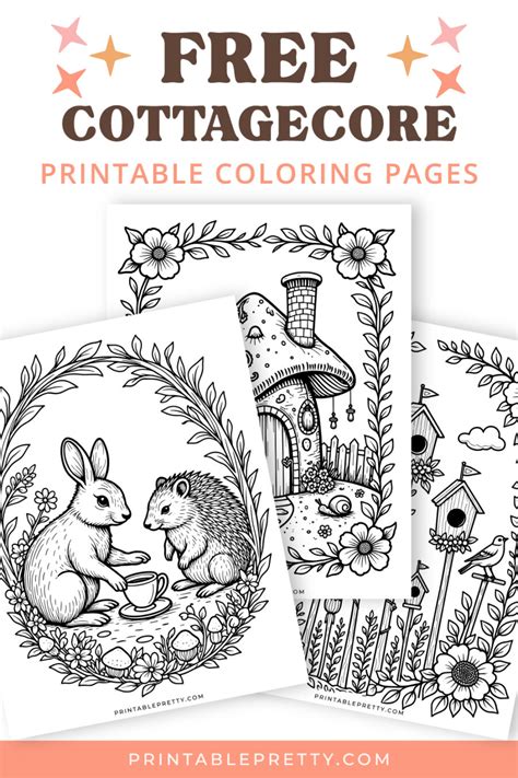 Why Choose Cottagecore Coloring Pages