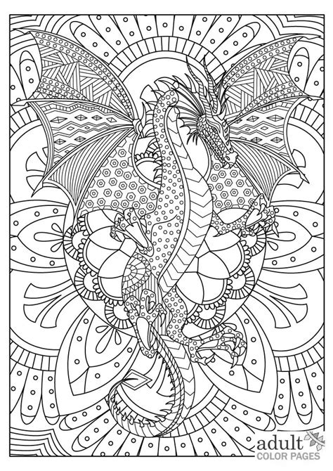Why Choose Dragon Coloring Pages For Adults?