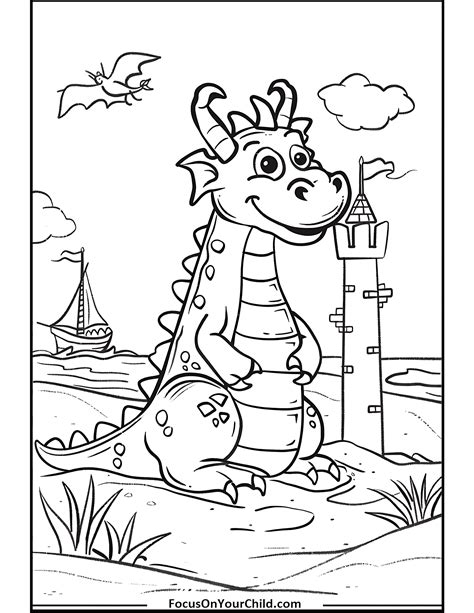 Why Choose Dragon Coloring Pages Pdf Format