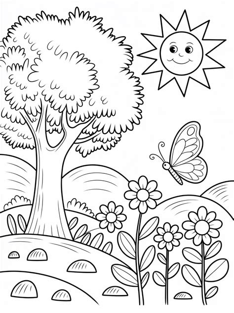 Why Choose Easy Nature Coloring Pages?