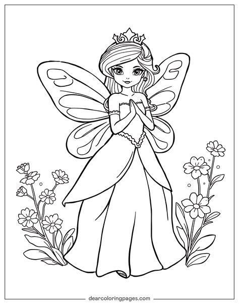Why Choose Fairy Colouring Pages?