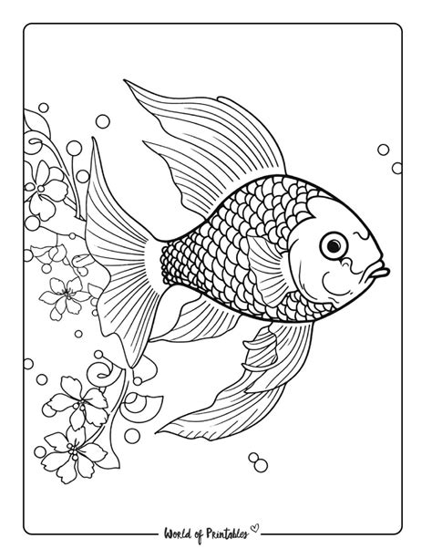 Why Choose Fish Coloring Pictures To Print?
