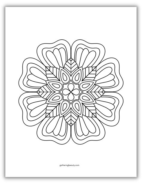 Why Choose Free Coloring Pages Simple Designs?