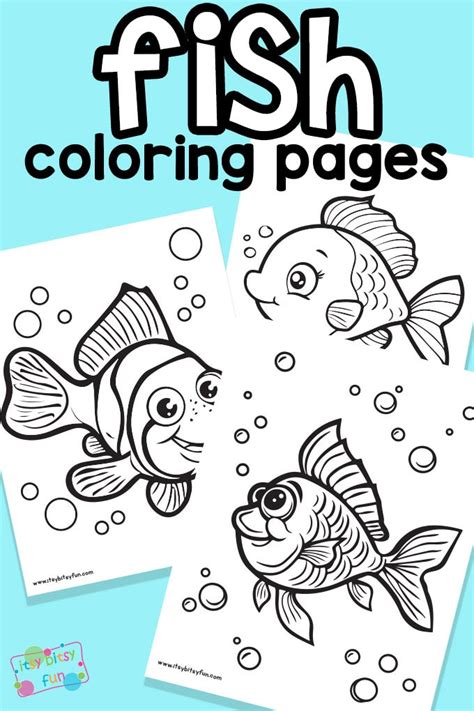 Why Choose Free Fish Coloring Pages