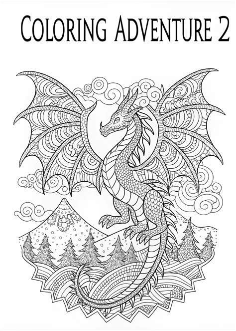 Why Choose a Dragon Coloring Book?