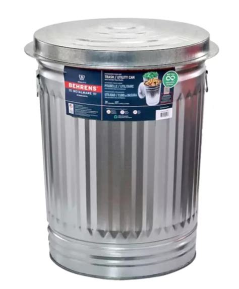 Why Choose a Galvanized Garbage Can with Lid