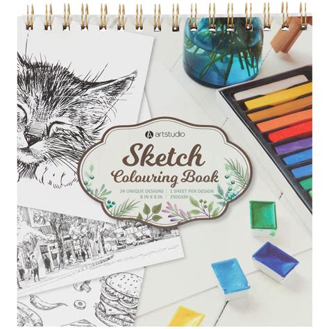 Why Choose a Sketch Colouring Book Over Regular Ones?