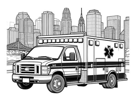 Why Coloring Ambulance Pages Is So Popular