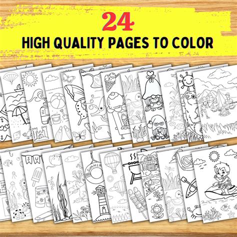 Why Coloring is the Perfect Summer Activity