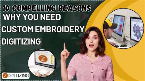 Why Custom Embroidery Digitizing Services Work