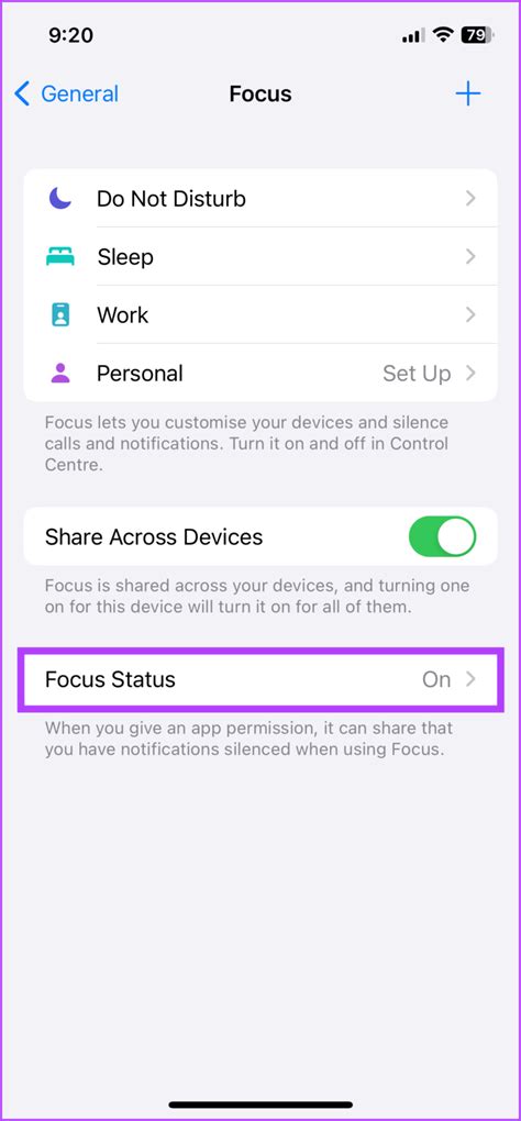 Why Do You Need To Share Your Focus Status