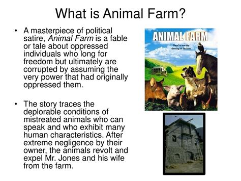 Why Does Animal Farm Take Place In England