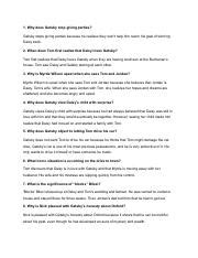 Why Does Gatsby Stop Giving Parties