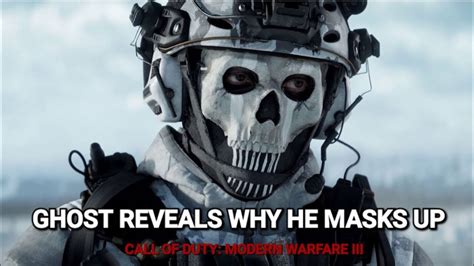 Why Does Ghost Wear A Mask
