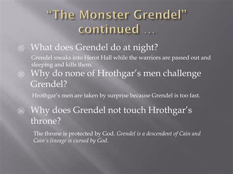 Why Does Grendel Hate Humanity