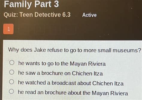 Why Does Jake Refuse To Go To More Small Museums