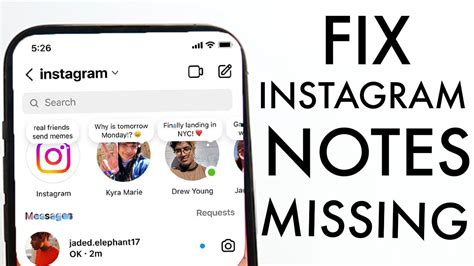 Why Doesn'T My Instagram Have Notes