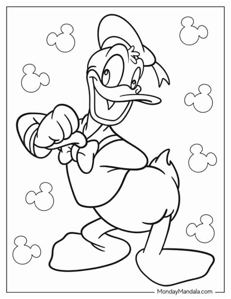 Why Donald Duck Pictures To Color Are Always a Hit