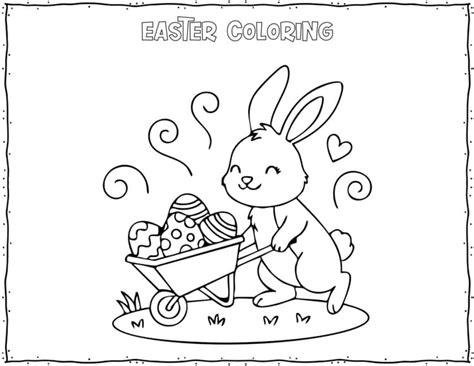 Why Easter Rabbit Coloring Pages are the Perfect Spring Activity