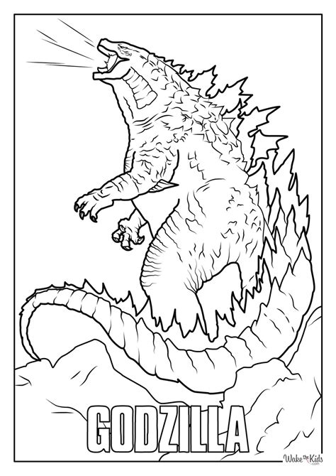 Why Godzilla Coloring Pages Are the Ultimate Creative Outlet