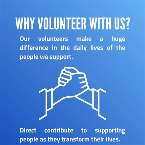 Why I volunteered