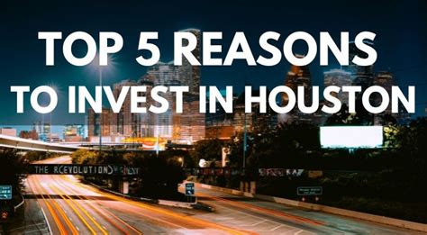 Why Invest in Houston