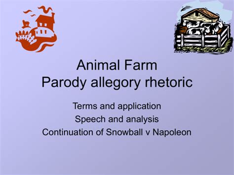 Why Is Animal Farm A Parody