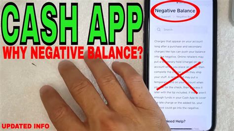 Why is My Cash App Balance Negative? Discover the Reasons and Solutions Now!